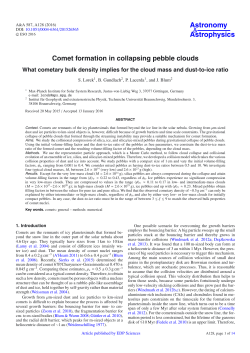 Comet formation in collapsing pebble clouds