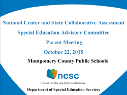 Preparing Students with Significant Cognitive Disabilities for the