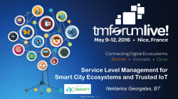 Core Frameworx +SLA Framework