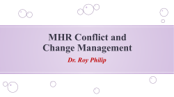 Steps in Managerial Mediation