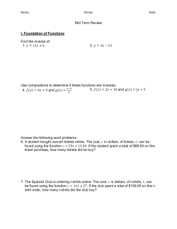 Fall Mid-Term Review