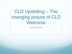 Action Research - i-develop learning for cld