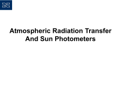 Simple Idea of Sun Photometers