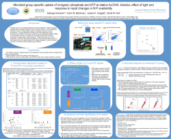 Microbial group specific uptake of inorganic phosphate and ATP at