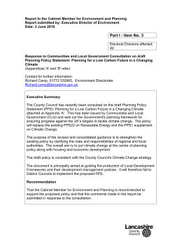 Decision Taken: Declarations