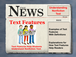 Text Features - River Dell Regional School District