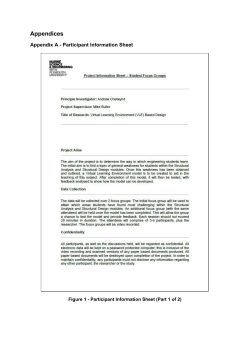 Appendix C - Initial Focus Groups Topic Scoring