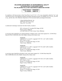 Goddard Ready-Mix Concrete Co. - the Oklahoma Department of