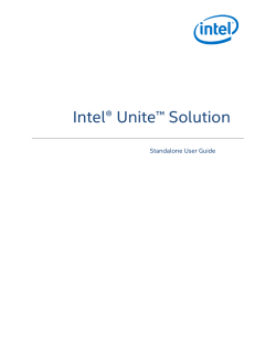 Intel Unite Evaluation Setup Guide