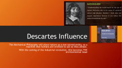 Descartes Influence