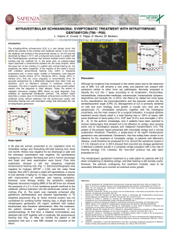 symptomatic treatment with intratympanic gentamycin