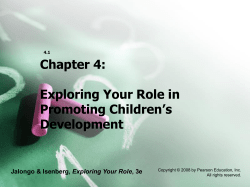 1.1 Chapter 1 Exploring Your Role as a Reflective Practitioner