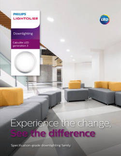 Experience the change, See the difference