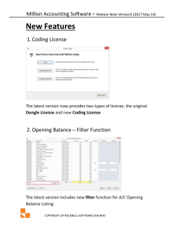 GST Transaction Listing - Million Accounting Software