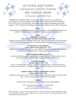 let your light shine 2017 variety show