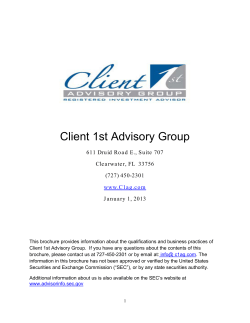 Team One Advisors - Client 1st Advisory Group