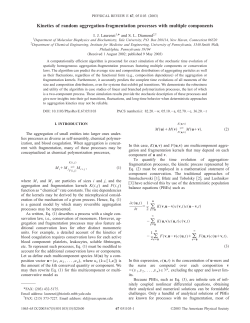 Kinetics of random aggregation-fragmentation processes with