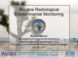 - Community Environmental Monitoring Program