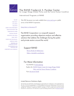 Comparing Alternative US Counterterrorism Strategies