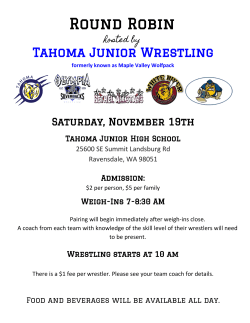 Round Robin - Maple Valley Wolfpack