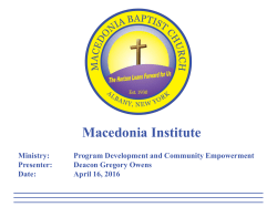 Catalog of Courses Basic Vocal Health