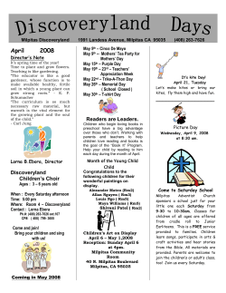 Milpitas Discoveryland 1991 Landess Avenue, Milpitas CA 95035