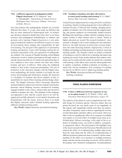 Toxic Plants Symposium