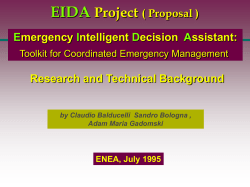 EIDA Project ( Proposal )