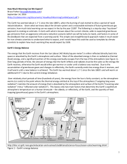 HowMuchWarmingCanWeExpect