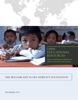 open educational resources