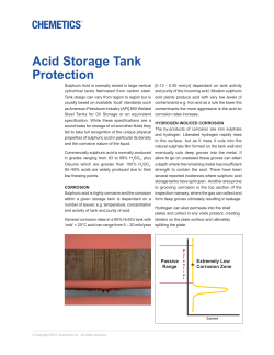 Acid Storage Tank Protection