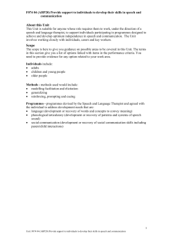 (AHP20) Provide support to individuals to develop their skills