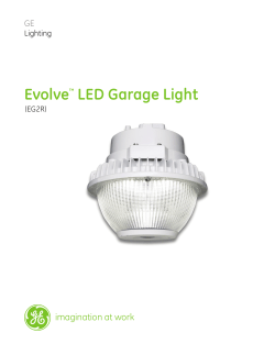 Data Sheet &mdash; EG2R LED Garage Light | OLP3084
