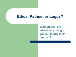 Ethos, Pathos, or Logos?