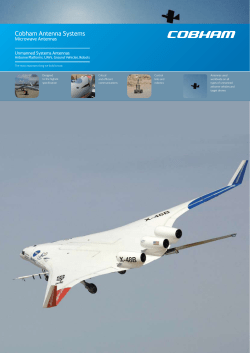 Unmanned System Antennas Brochure