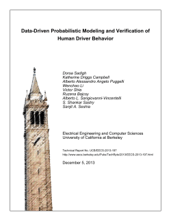 Data-Driven Probabilistic Modeling and Verification of Human Driver