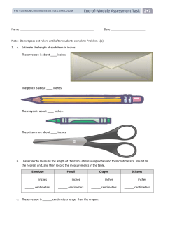 End-of-Module Assessment
