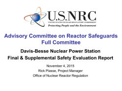 Shield Building Monitoring Program (contd&hellip;)