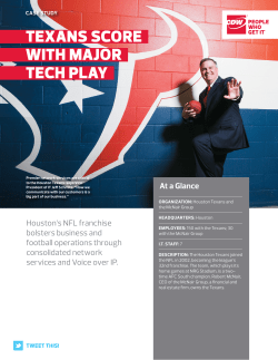 A Network Overhaul and Unified Communications Upgrade Let the