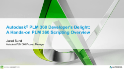 PLM 360 Script Types