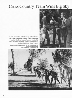 Cross Country Team Wins Big Sky