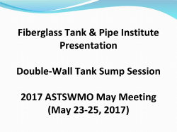 Assembled Tank Sumps