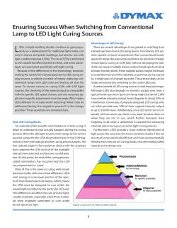 Ensuring Success When Switching from Conventional