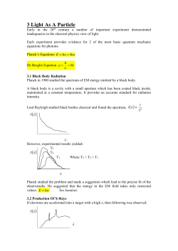 3-Light-As-A-Particle