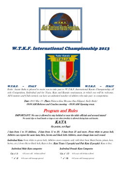 WTKF International Championship 2013