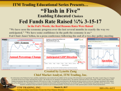 Fed Funds Rate Raised &frac14;% 3-15-17 In the Fed`s Words