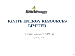 Ignite Energy Resources Limited