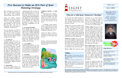 Five Reasons to Make an IRA Part of Your Planning Strategy