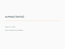 AlphaGo - Allen Tran