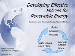 PPT - Renewable Energy in Mexico